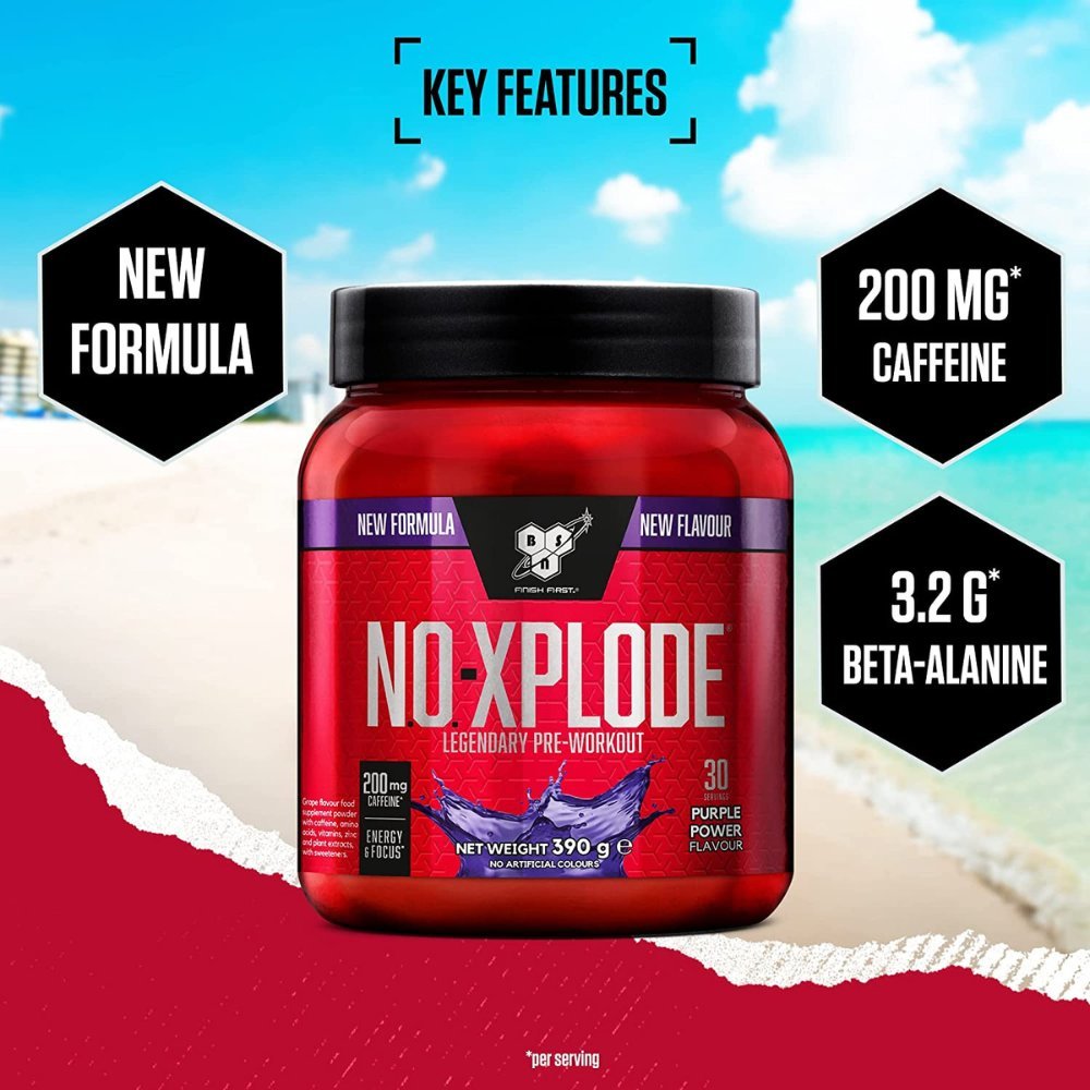 BSN NO-Xplode 30 srv 5060751991076- The Supplement Warehouse Pte Ltd