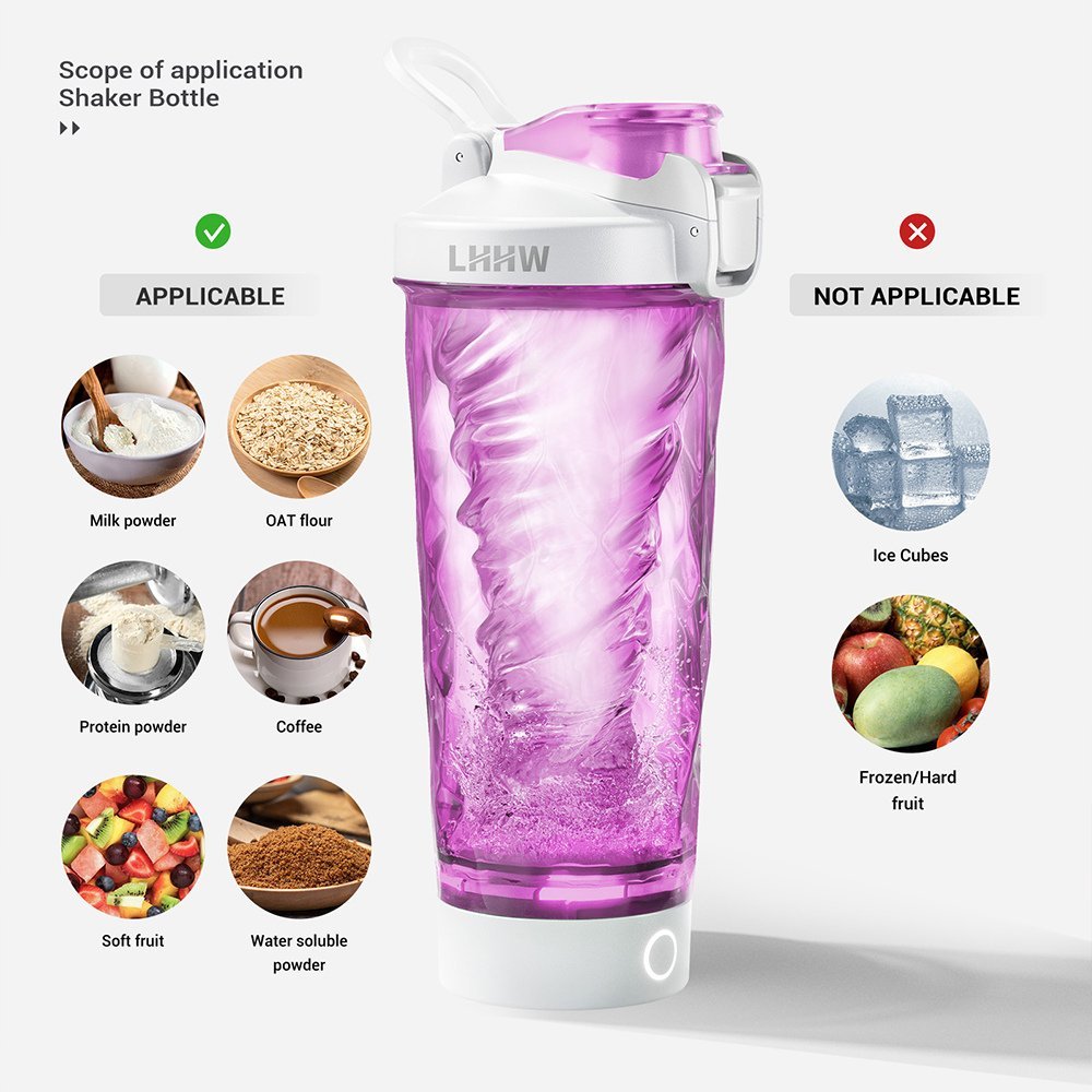 LHHW Electric Rechargeable Shaker 700 ml (3 months warranty) 6970755312151- The Supplement Warehouse Pte Ltd