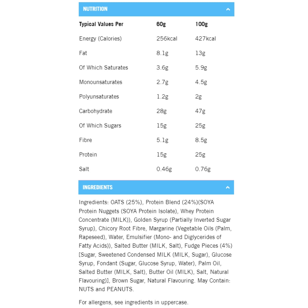 Mountain Joe Protein Flapjacks 60g 5060602160590- The Supplement Warehouse Pte Ltd