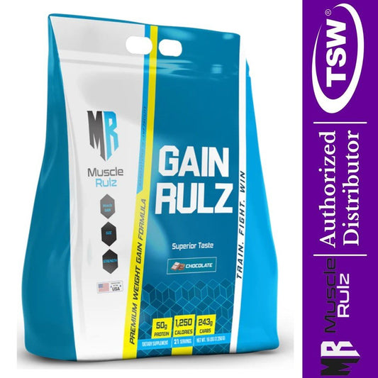 Muscle Rulz Gain Rulz 16lb 21srv 854636008035- The Supplement Warehouse Pte Ltd