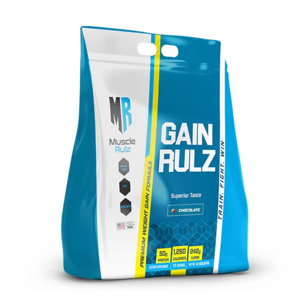 Muscle Rulz Gain Rulz 8lb 11srv 854636008462- The Supplement Warehouse Pte Ltd