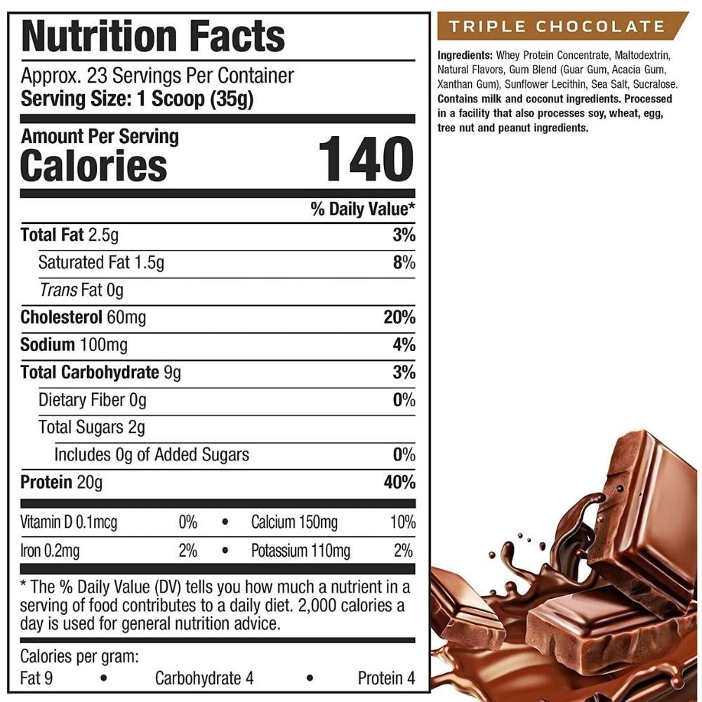 MuscleTech Grass Fed Whey Protein 1.8 lbs 23 srv 631656715965- The Supplement Warehouse Pte Ltd