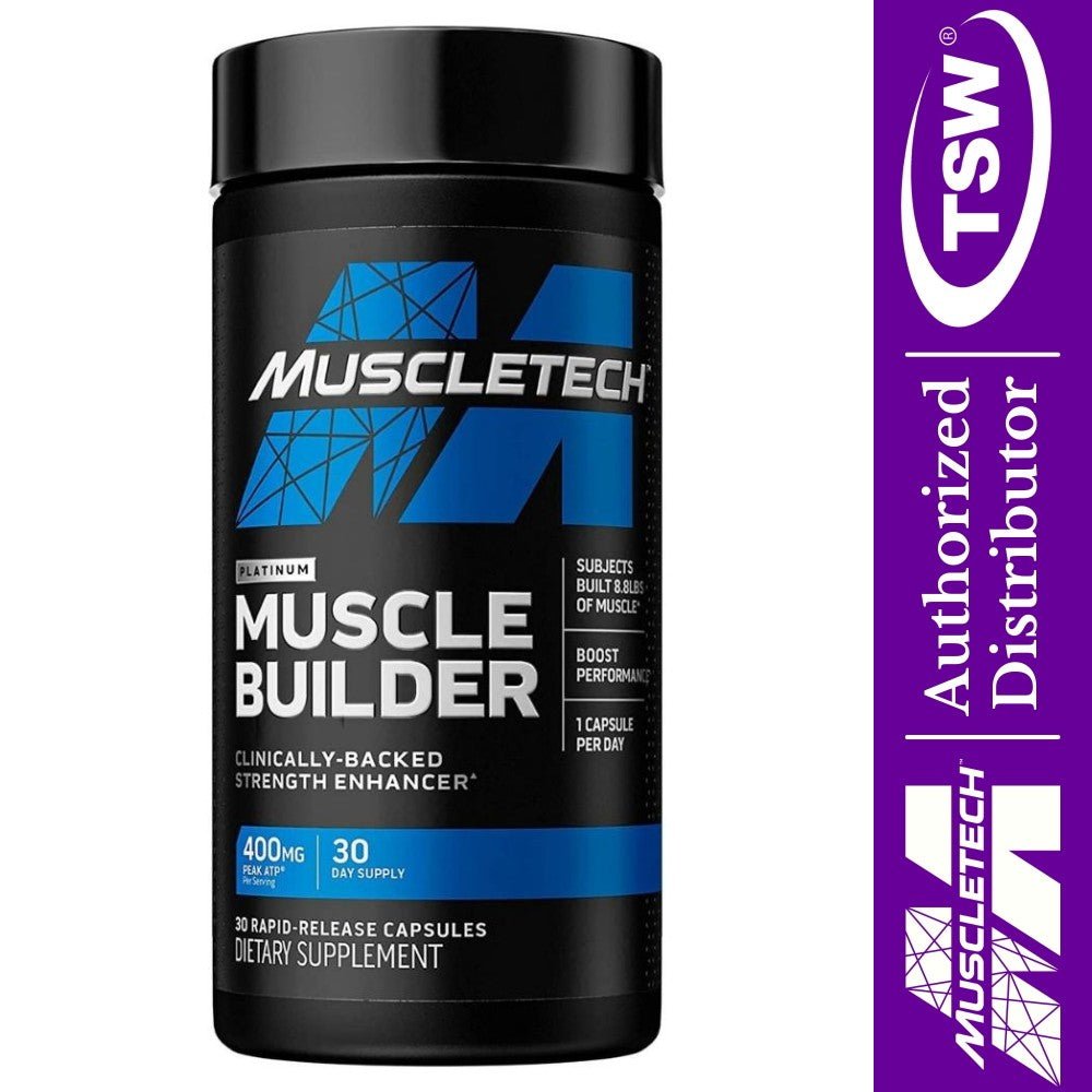 MuscleTech Muscle Builder For Strength 30 caps (Exp Sep 2025) – The  Supplement Warehouse Pte Ltd