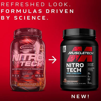 MuscleTech Nitro Tech 4 lbs 631656703313- The Supplement Warehouse Pte Ltd