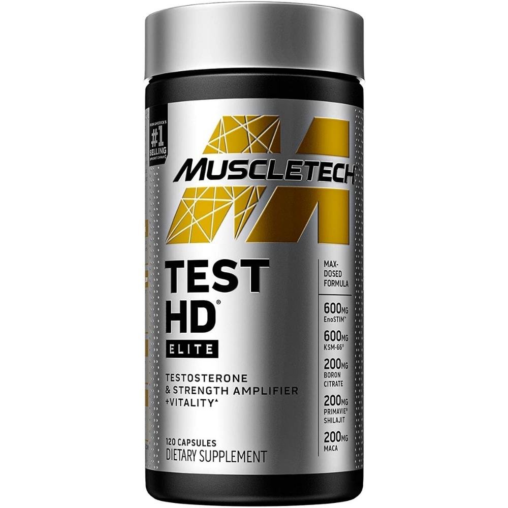 MuscleTech Test HD Elite 120 capsules 631656610130- The Supplement Warehouse Pte Ltd