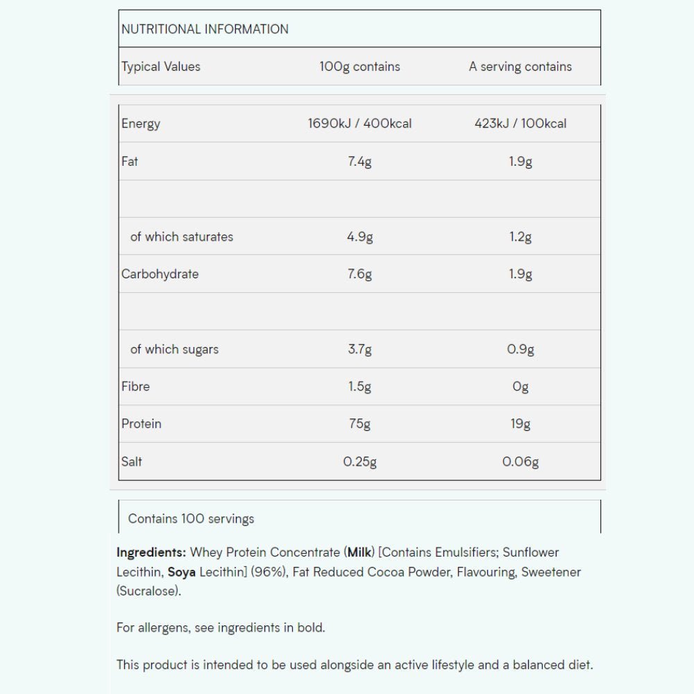 MyProtein Impact Whey 2.5 kg 5055534302682- The Supplement Warehouse Pte Ltd