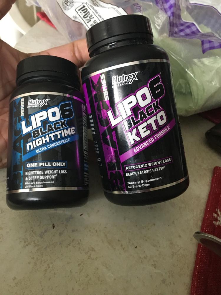 Nutrex Lipo6 Black Keto (9444) 60 veg cap 850026029444- The Supplement Warehouse Pte Ltd