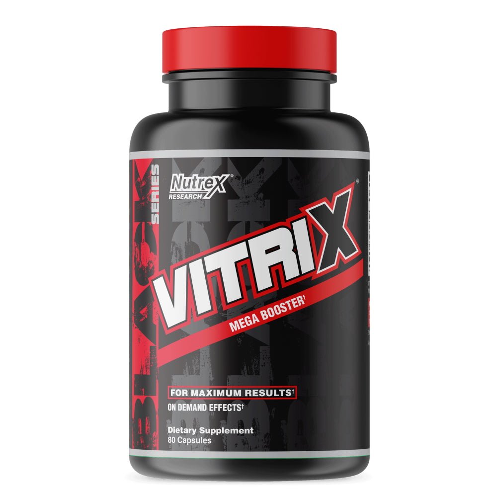 Nutrex Vitrix Men's Mega Booster (7634) 80 veg capsules 859400007634- The Supplement Warehouse Pte Ltd