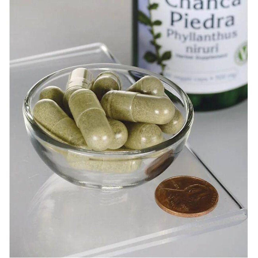 Swanson Full Spectrum Chanca Piedra (Phyllanthus Niruri) 500 mg 60 Veggie Caps 087614112299- The Supplement Warehouse Pte Ltd