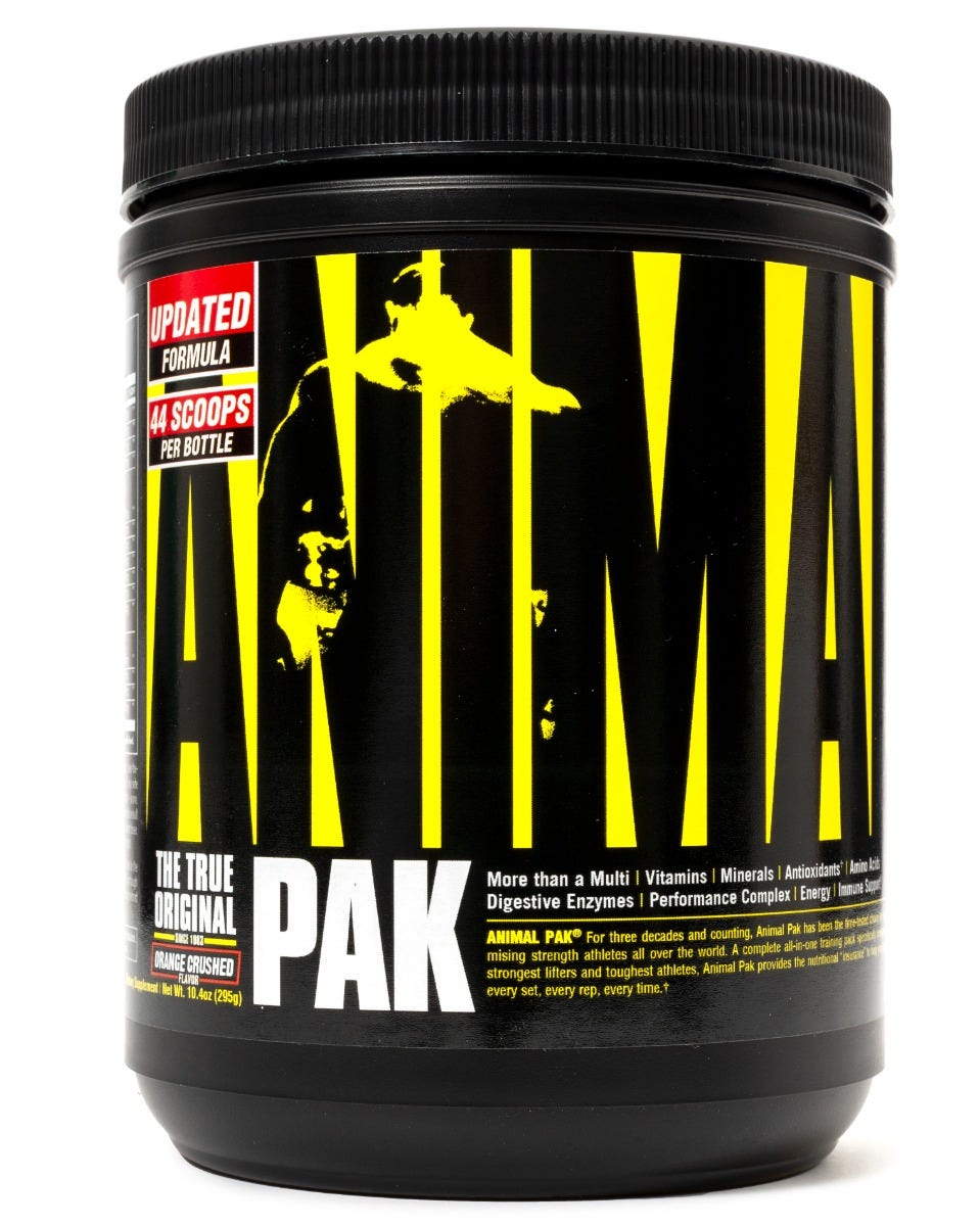 Universal Nutrition Animal Pak Powder 039442032218- The Supplement Warehouse Pte Ltd