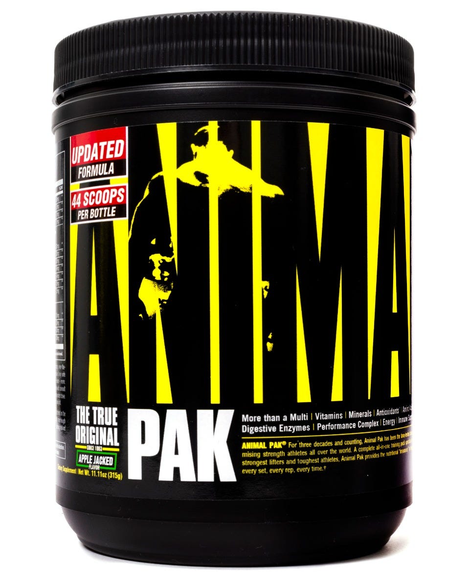 Universal Nutrition Animal Pak Powder 039442032249- The Supplement Warehouse Pte Ltd