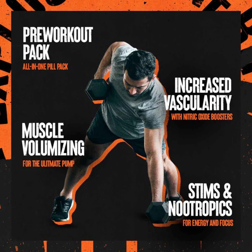 Universal Nutrition Animal Pump Pre Workout 30 pks 039442030542- The Supplement Warehouse Pte Ltd