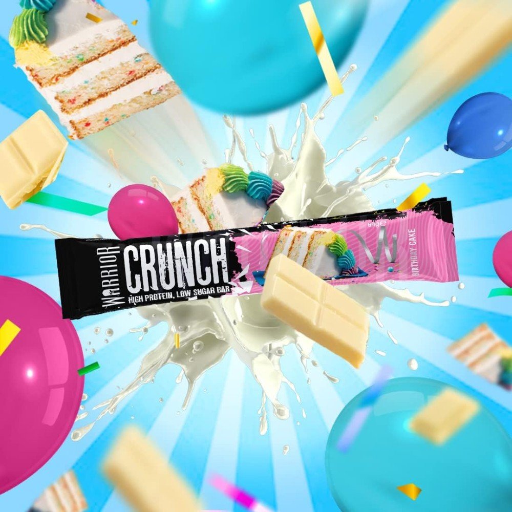 Warrior Crunch Bar 64g Single Bar 5060424708062- The Supplement Warehouse Pte Ltd