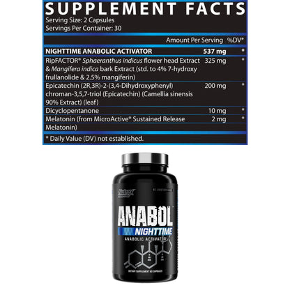 Nutrex Ultimate ABOL Stack (Complete Anabolic System for Muscle Growth & Fat Loss) Bundle