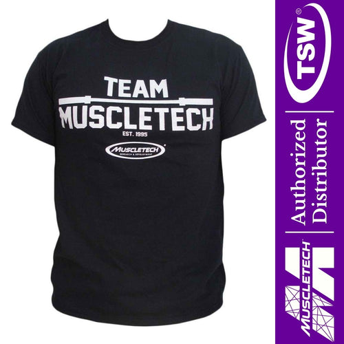 MuscleTech Team Black T-Shirt S