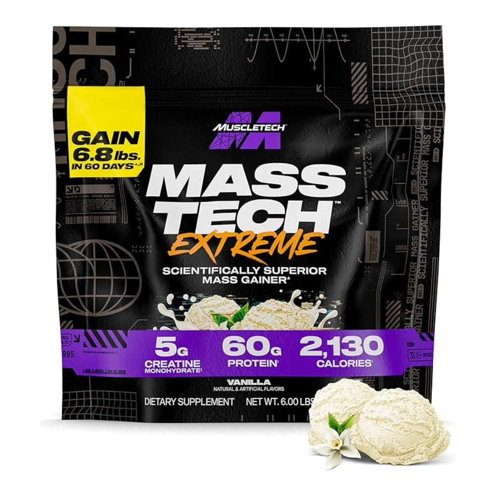 MuscleTech Mass Tech Extreme 2000 Mass Gainer 6 lbs