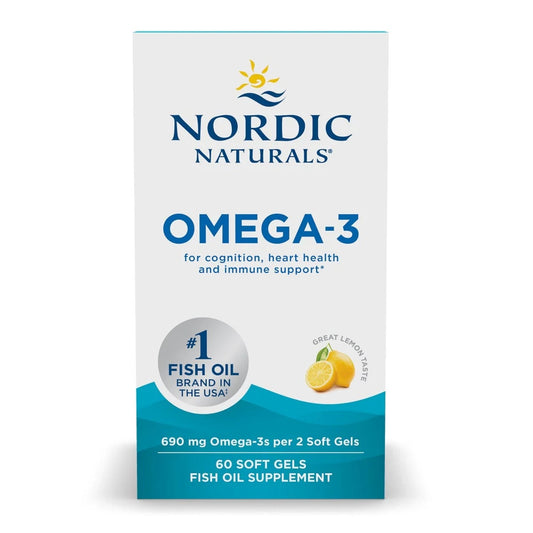 Nordic Naturals Omega 3 Lemon 120 gels