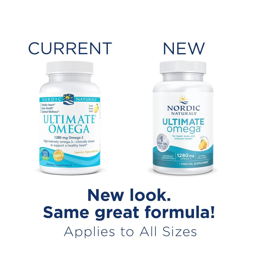 Nordic Naturals Ultimate Omega Lemon 60 gels