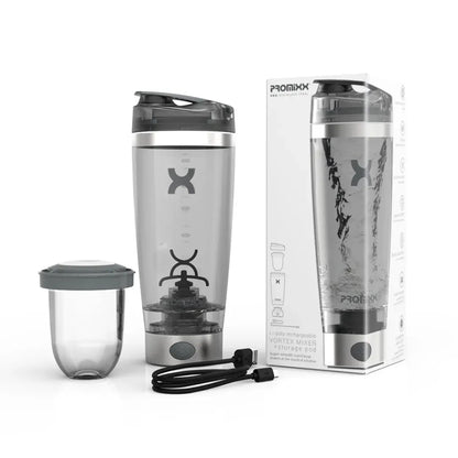PROMIXX PRO Stainless Steel Vortex Mixer 600ml + Storage Pod 130ml