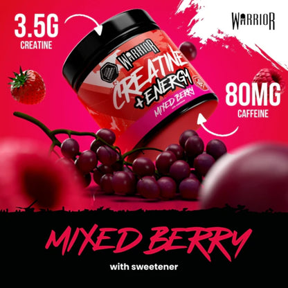 Warrior Creatine Plus Energy 80srv