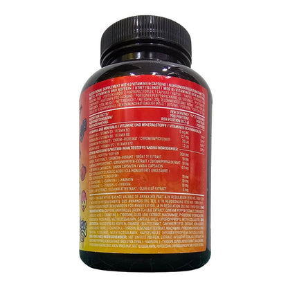AK - 47 Labs Burner 60 Capsules (1 cap: 200mg caffeine, green tea, and more) Made in Germany 8436600323393 - The Supplement Warehouse Pte Ltd