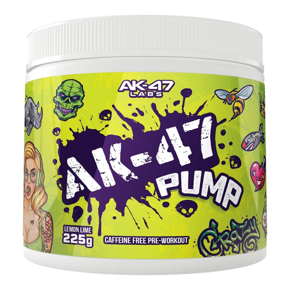 AK - 47 Labs Pump Caffeine Free 30srv 225g 8437018751280 - The Supplement Warehouse Pte Ltd