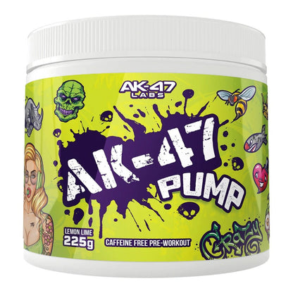 AK - 47 Labs Pump Caffeine Free 30srv 225g 8437018751280 - The Supplement Warehouse Pte Ltd