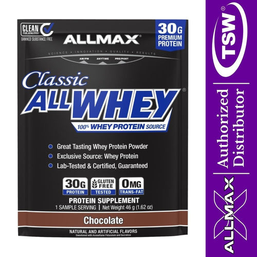 AllMax Classic All Whey Protein 46g Chocolate
