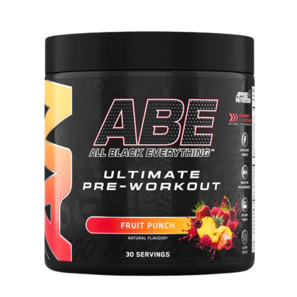 Applied ABE Pre - Workout 30 srv 375g (per 10.5g srv 200mg Caffeine, 4g Citrulline, 3g Creatine, 2g Beta - Alanine)HALAL 5056555204795 - The Supplement Warehouse Pte Ltd