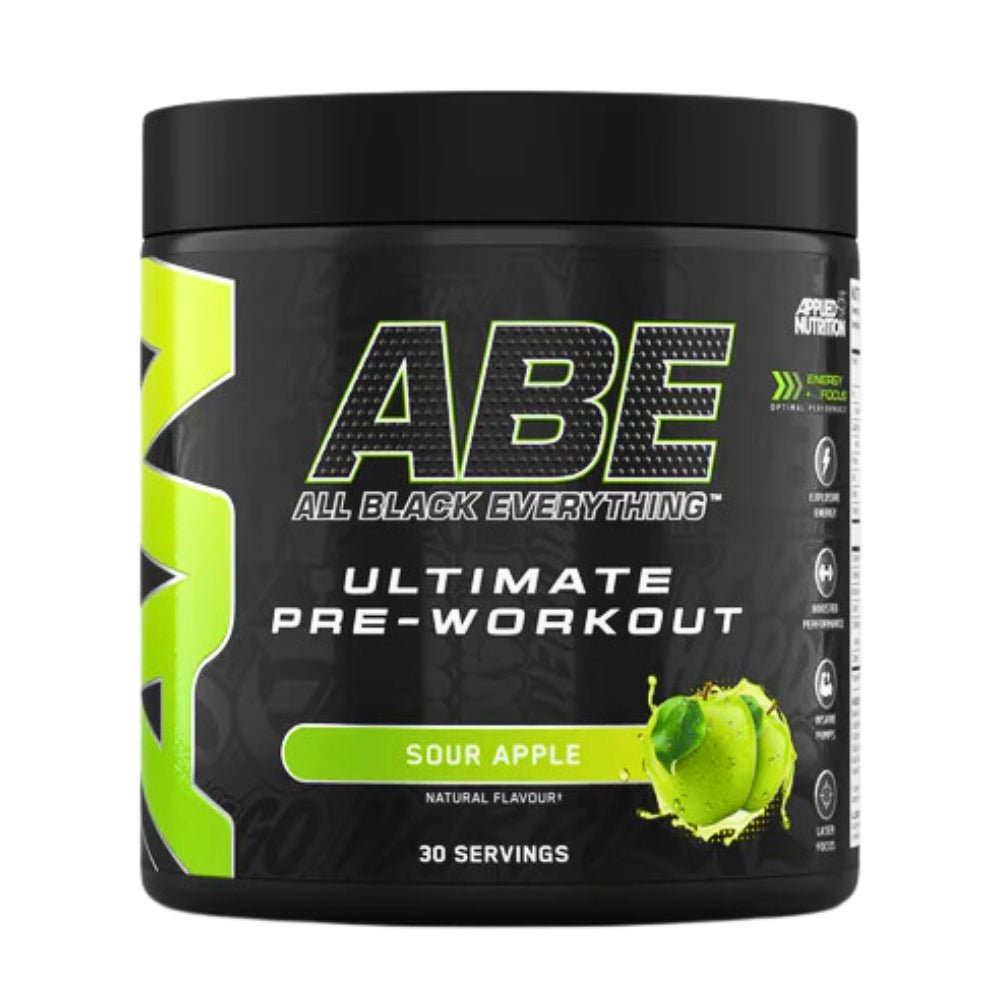 Applied ABE Pre - Workout 30 srv 375g (per 10.5g srv 200mg Caffeine, 4g Citrulline, 3g Creatine, 2g Beta - Alanine)HALAL 5056555204825 - The Supplement Warehouse Pte Ltd