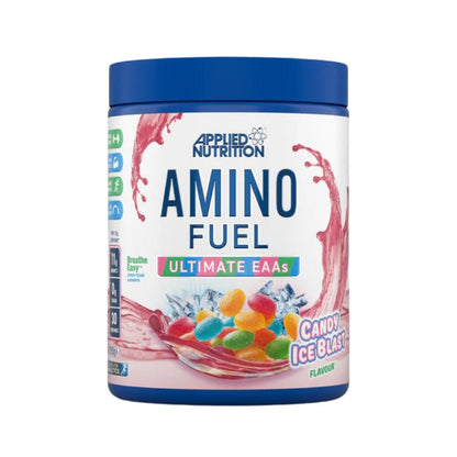 Applied Amino Fuel EAA 390g (per 13g scoop: 0g sugar, 13g EAAs. 2.5g glutamine) HALAL 5056555206386 - The Supplement Warehouse Pte Ltd