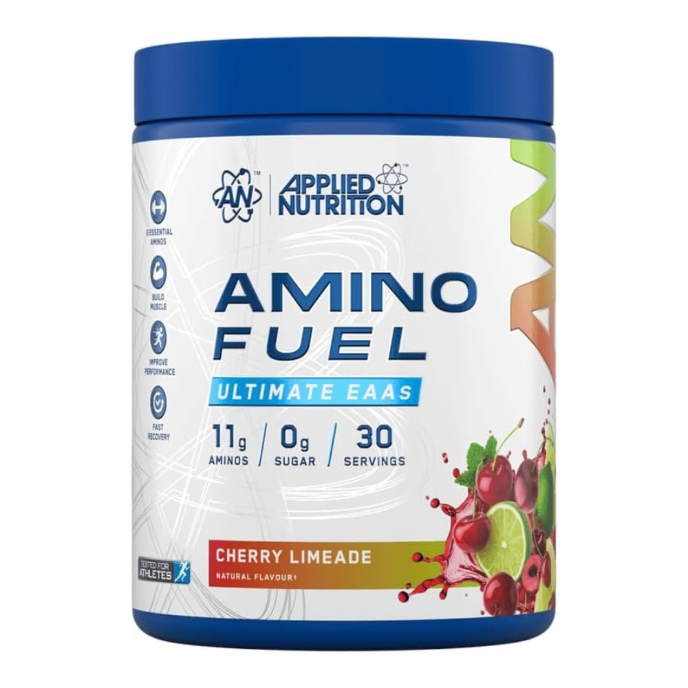 Applied Amino Fuel EAA 390g (per 13g scoop: 0g sugar, 13g EAAs. 2.5g glutamine) HALAL 5056555210758 - The Supplement Warehouse Pte Ltd