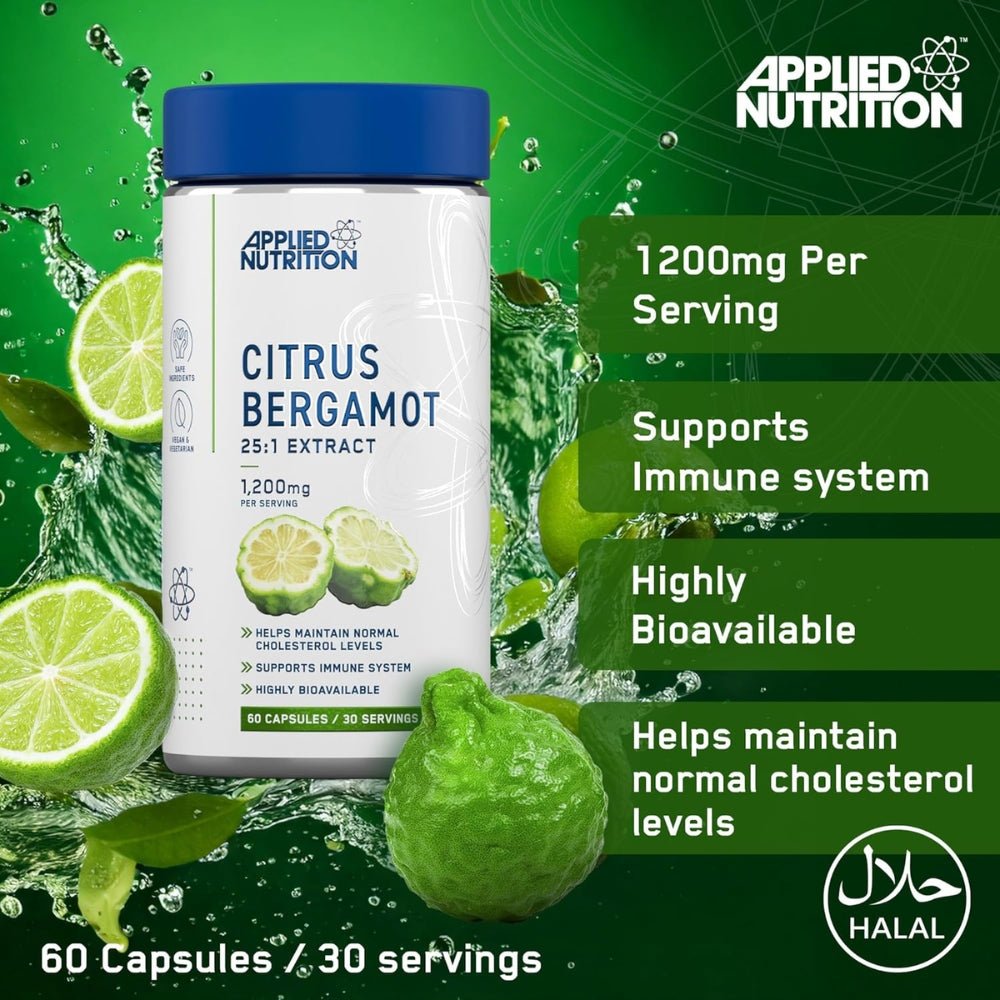 Applied Citrus Bergamont (Heart Health) 60 veg caps 5056555210253 - The Supplement Warehouse Pte Ltd