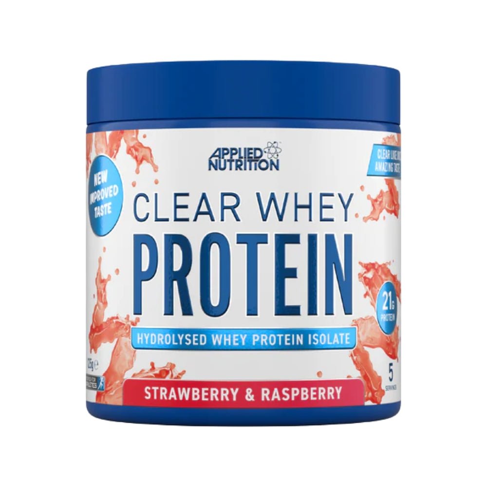 Applied Clear Whey Hydrolysed Whey Protein Isolate (per 25g scoop: 21.3g protein, 1g carb, 90 cal) HALAL 5056555206492 - The Supplement Warehouse Pte Ltd