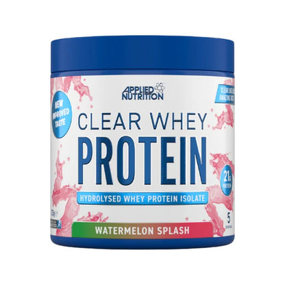 Applied Clear Whey Hydrolysed Whey Protein Isolate (per 25g scoop: 21.3g protein, 1g carb, 90 cal) HALAL 5056555206508 - The Supplement Warehouse Pte Ltd