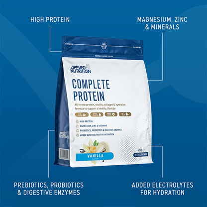 Applied Complete Protein (with Vitamins, Minerals and more) 15 servings 450g 5056555206942 - The Supplement Warehouse Pte Ltd