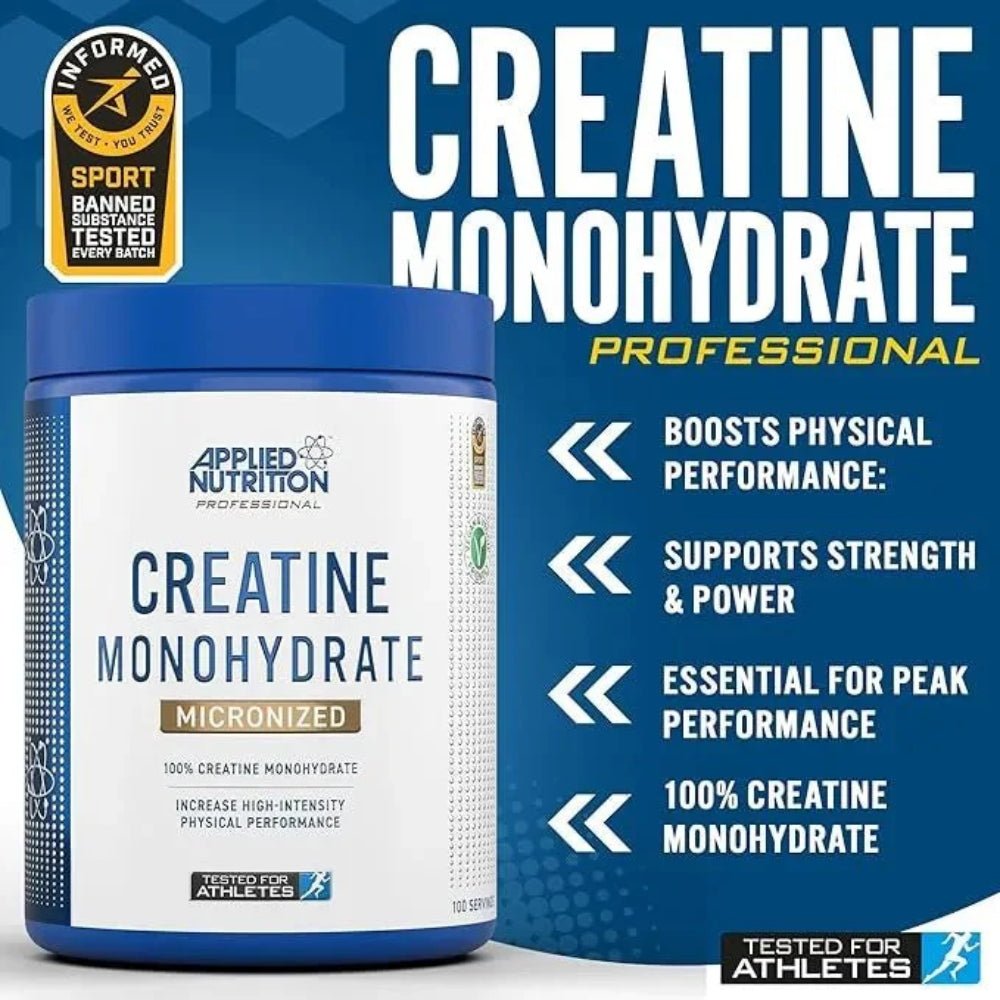 Applied Creatine Micronized Monohydrate (HALAL) 5056555206225 - The Supplement Warehouse Pte Ltd