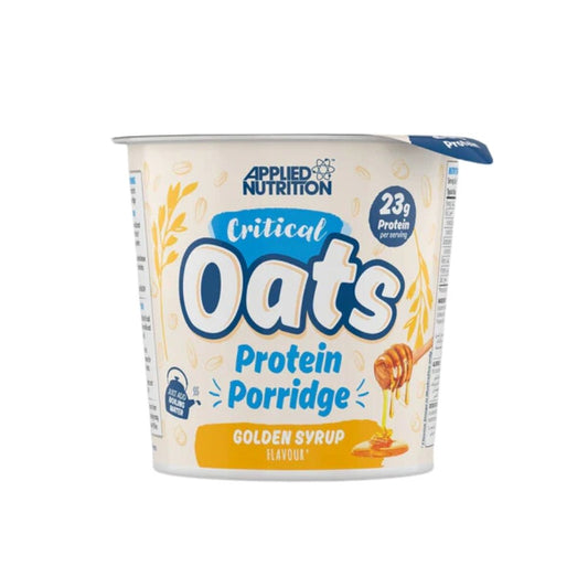 Applied Critical Organic Wholegrain Oats Protein Porridge Pots with MCT 60g (23g Protein, 4g BCAA, 238 Cal) HALAL 5056555205143 - The Supplement Warehouse Pte Ltd