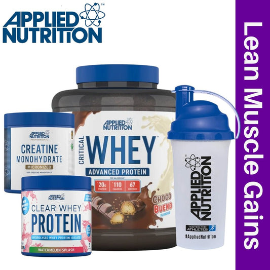 Applied Critical Whey 2 kg + Creatine 250g + Clear Whey 125g + Shaker Bundle - The Supplement Warehouse Pte Ltd