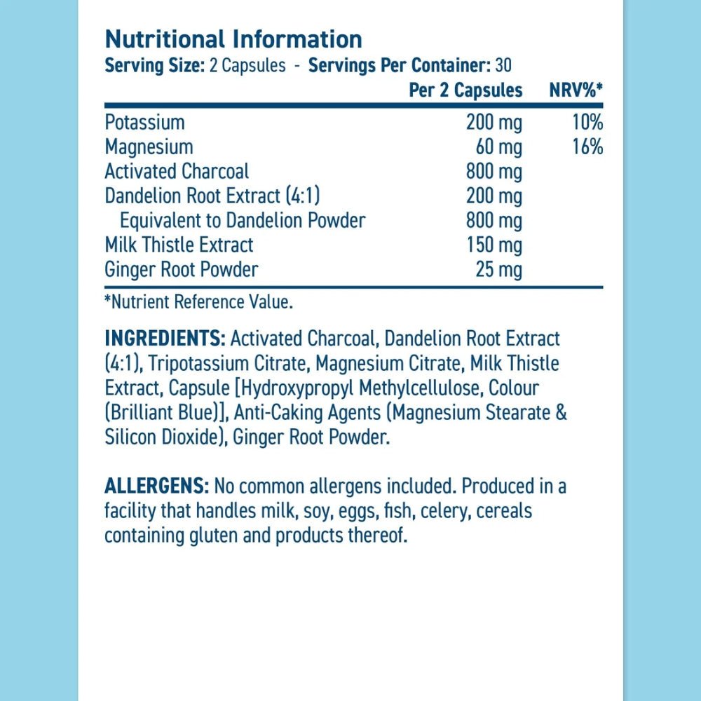 Applied Detox & Debloat 60 veg caps (HALAL) 5056555208540 - The Supplement Warehouse Pte Ltd