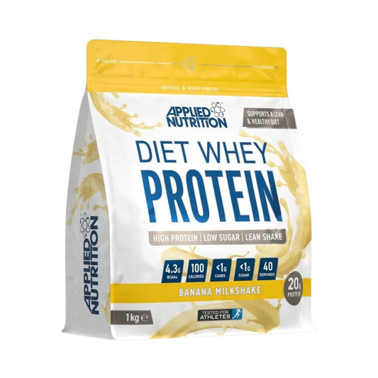 Applied Diet Protein (per 25g scoop: 20g protein, 1g carb, 100cal, 600mg CLA, etc) HALAL 5056555205525 - The Supplement Warehouse Pte Ltd