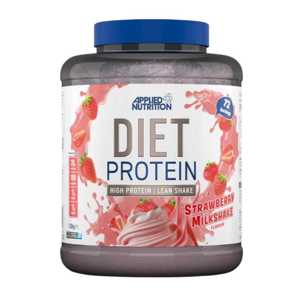 Applied Diet Whey Protein (per 25g scoop: 20g protein, 1g carb, 100cal, 600mg CLA, carnitine, green tea) HALAL 634158938112 - The Supplement Warehouse Pte Ltd