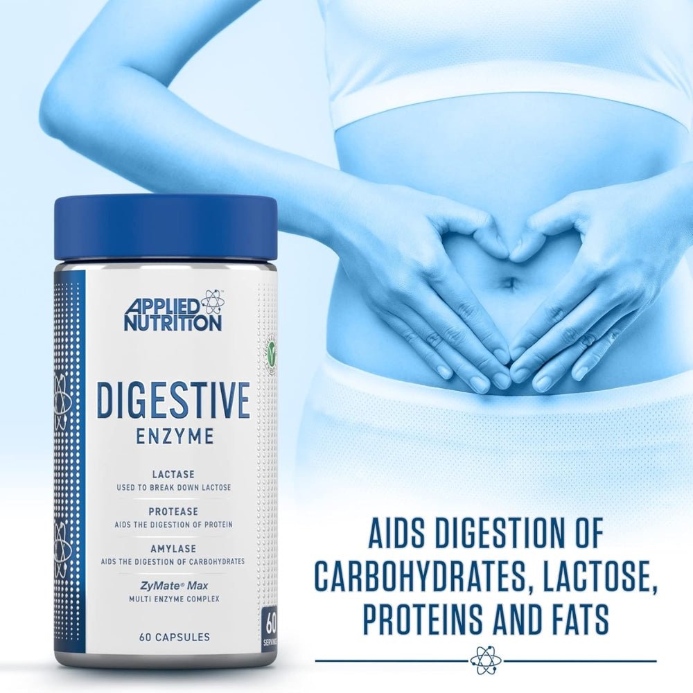 Applied Digestive Enzyme 60 veg caps (HALAL) 5056555200094 - The Supplement Warehouse Pte Ltd