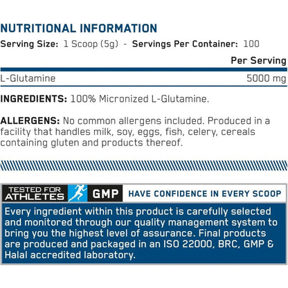Applied Glutamine Micronized Powder (Muscle Recovery, Immune System, Post - Workout ) HALAL 634158780752 - The Supplement Warehouse Pte Ltd