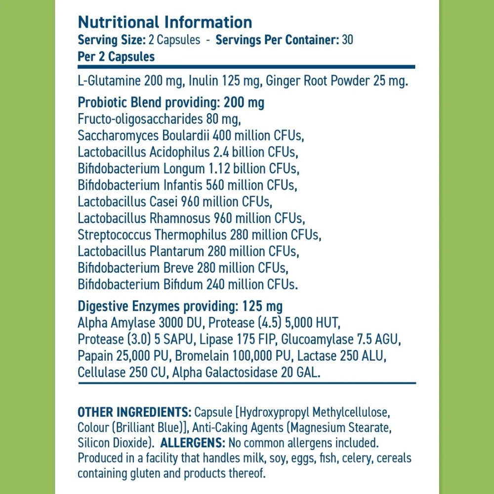 Applied Gut Health 60 veg caps (HALAL) 5056555208557 - The Supplement Warehouse Pte Ltd