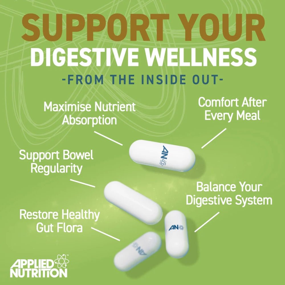 Applied Gut Health 60 veg caps (HALAL) 5056555208557 - The Supplement Warehouse Pte Ltd