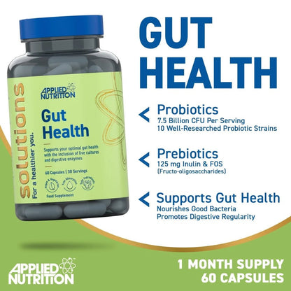 Applied Gut Health 60 veg caps (HALAL) 5056555208557 - The Supplement Warehouse Pte Ltd