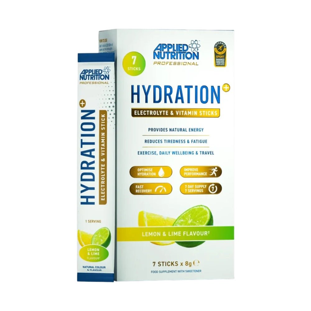 Applied Hydration+ Electrolyte & Vitamin Powder Pack of 8g x 7 Sticks 5056555209493 - The Supplement Warehouse Pte Ltd
