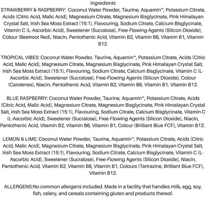 Applied Hydration+ Electrolyte & Vitamin Powder Pack of 8g x 7 Sticks 5056555209516 - The Supplement Warehouse Pte Ltd