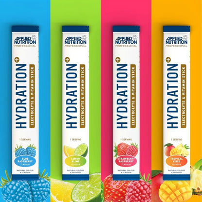 Applied Hydration+ Electrolyte & Vitamin Powder Pack of 8g x 7 Sticks 5056555209516 - The Supplement Warehouse Pte Ltd